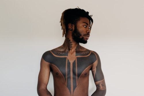 Tatuaż blackwork - przykłady