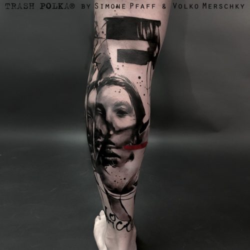 Tatuaż Trash Polka przykład 2