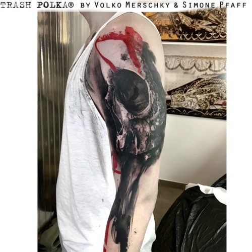 Tatuaż Trash Polka przykład 3